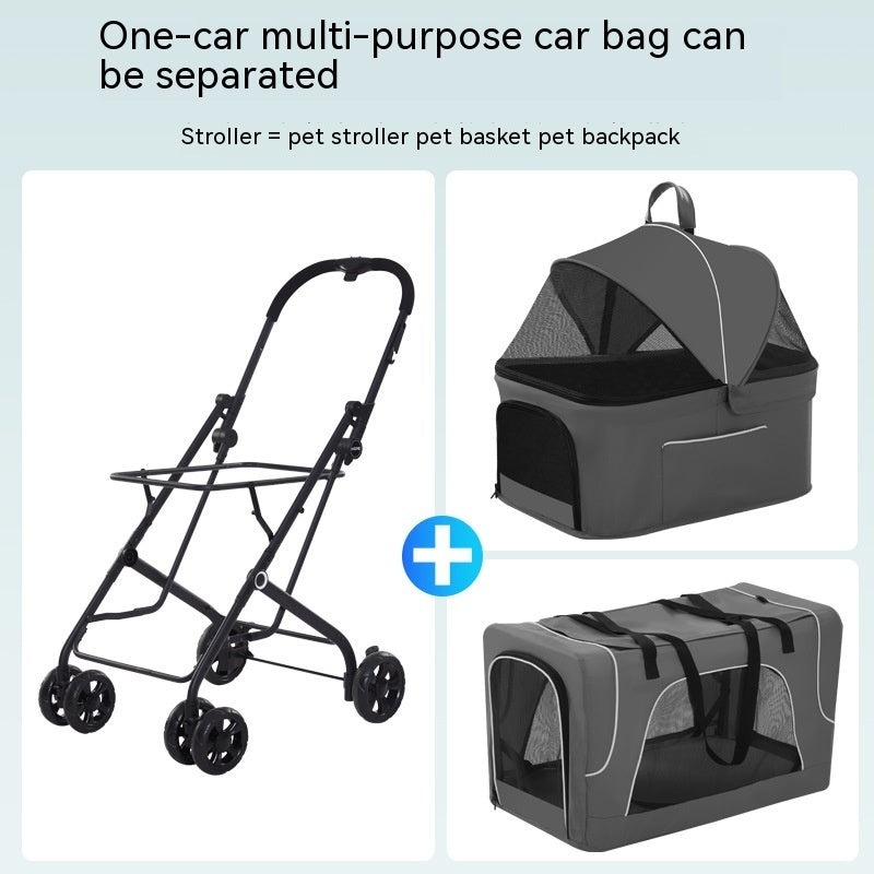 Dog & Cat  Lightweight Folding Trolley